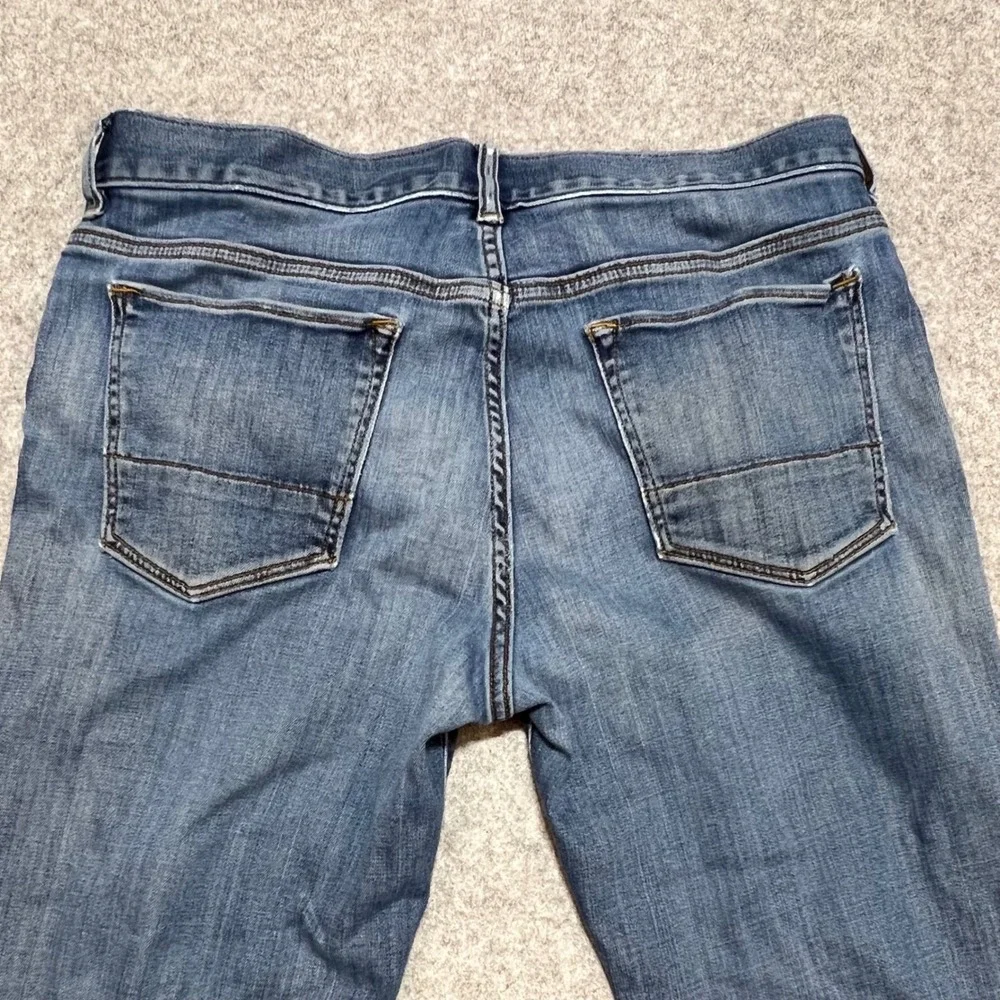 Banana Republic Luxe Traveler Slim Fit Jeans Blue 32x34 Mens Lyocell Stretch